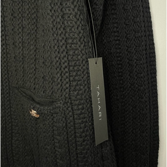 NWT Tahari Black Sweater - Picture 2 of 6